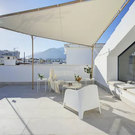 Incredible Terrace, Sea Views, Great Location Lejlighed Estepona